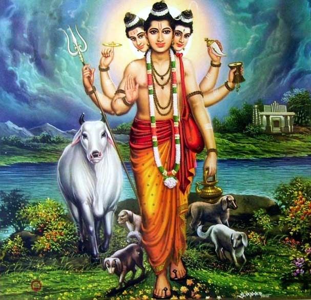 Lord Dattatreya as the eternal Guru