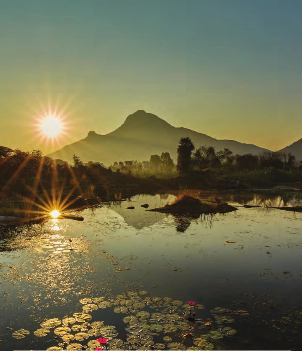 Sri Ramana Maharshi at Arunachala, Tiruvannamalai